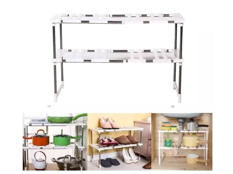 Estante Organizador 2 Niveles Multiuso Cocina Importclick