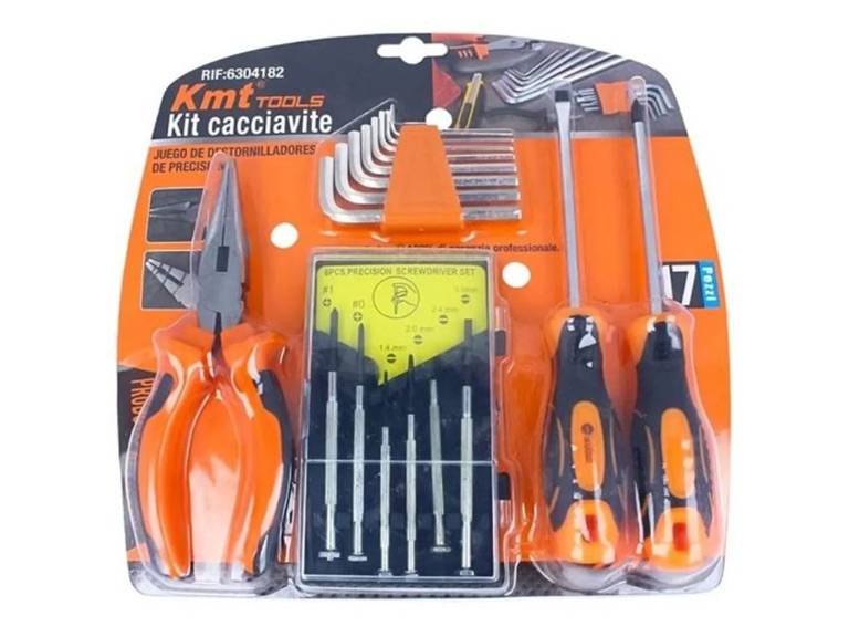 Kit Herramientas Destornilladores Precisión 17 Piezas Importclick