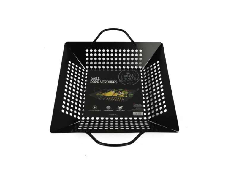 Grillador de verdura para parrillas 30x30 cm