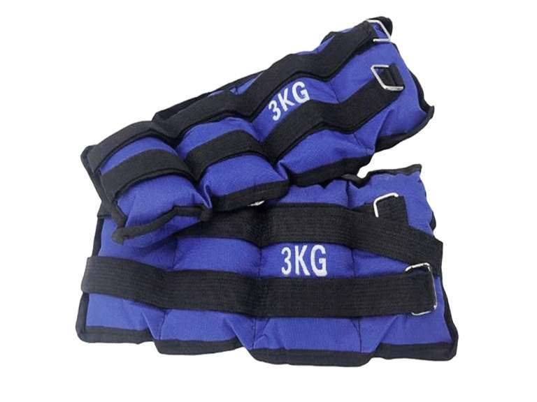 Pesas Deportivas para tobillos y muñeca 3 kg Importclick