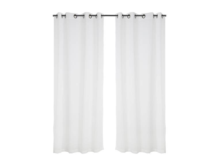 Set Cortinas Velo Lino-Argolla 140x220 Beige