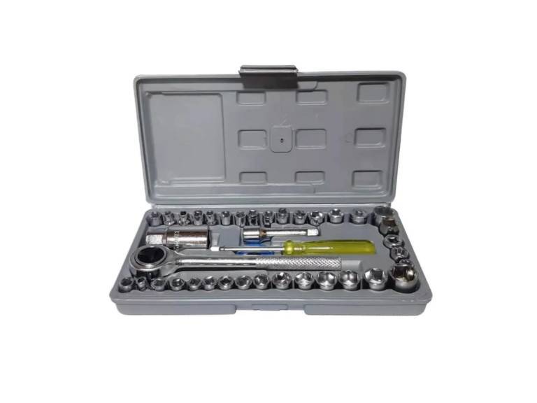 Set Caja Juego Dados 40 Pcs 1/4-3/8 Importclick