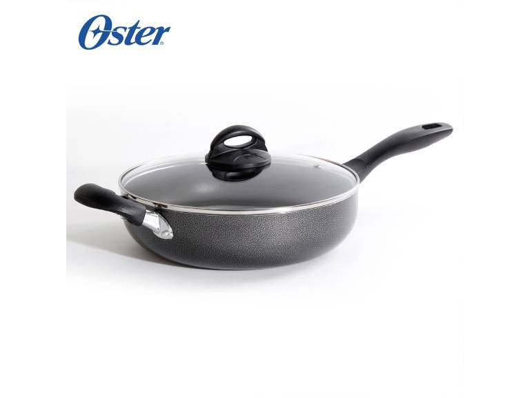 Sartén Wok Aluminio con Tapa y Manilla