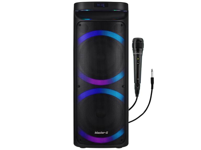 Parlante Karaoke Bluetooth 8 pulg. x2 60W MGPHANTOM Master-G