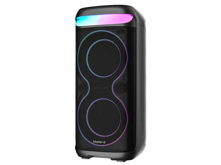 Parlante Bluetooth Karaoke Champion 6.5” X2 con Micrófono Master G