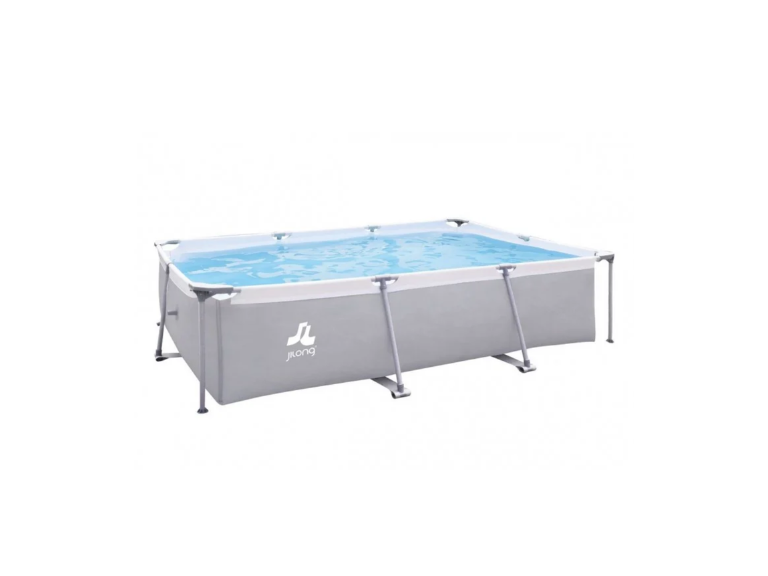 Piscina Rectangular Estructural 300x207x65 CM Gris Importclick
