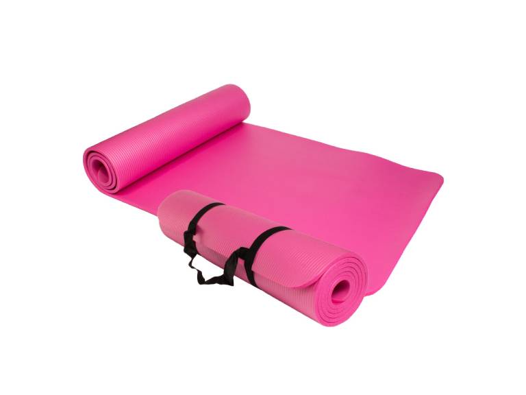 Mat Alfombrilla de Yoga Pilates Rosado