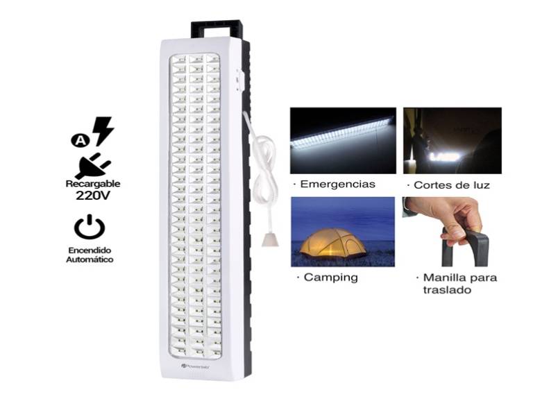 Lámpara de Emergencia 90 LED
