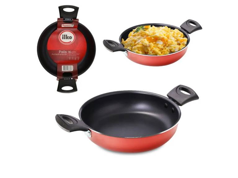 Paila 16 cm Antiadherente Justcook Ilko