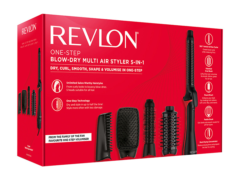 Cepillo Onestep Secador Voluminizador Plus 5 En 1