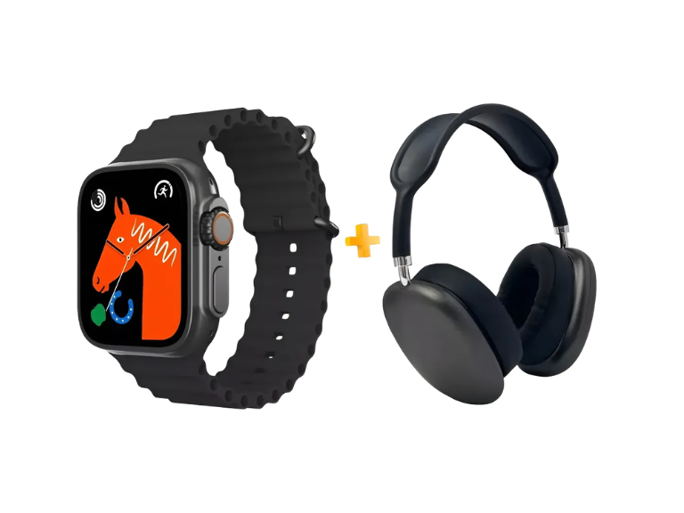 Smartwatch P9 Ultra2 Reloj Inteligente + Audífonos 7 Bandas