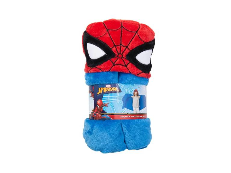 Manta Capucha 3D Spiderman