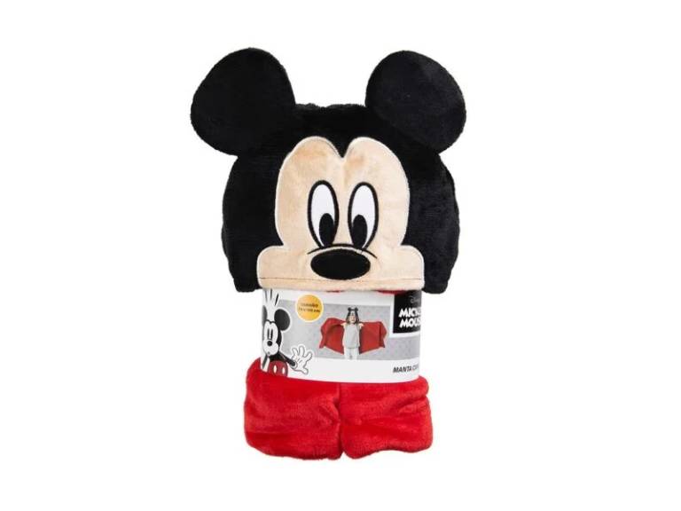 Manta Capucha 3D Mickey