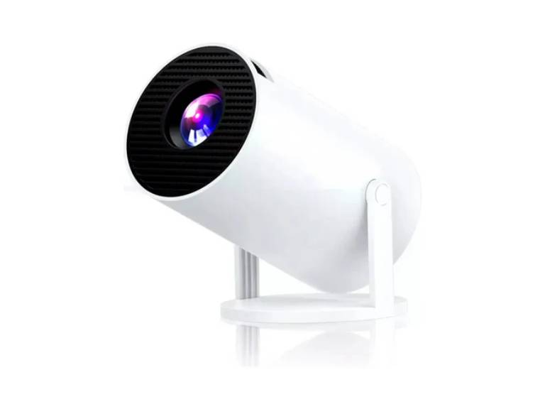 Mini Proyector Led Portátil 200&quot; 4K 60 Watt Blanco