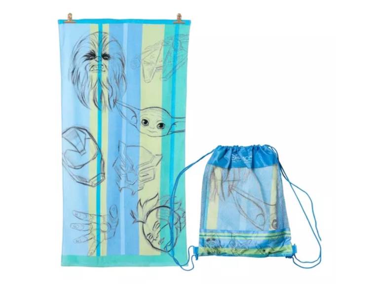 Toalla Playa con Bolso Disney 100 Años