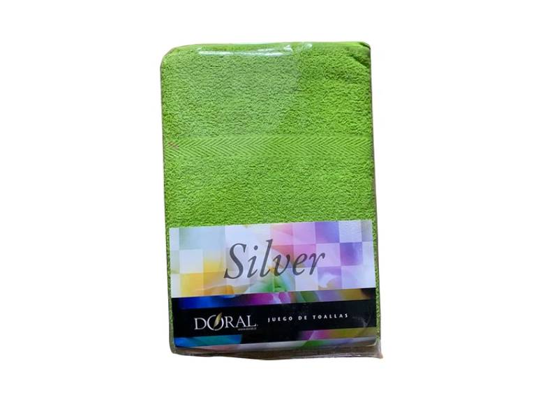 Juego toallas silver Doral Verde