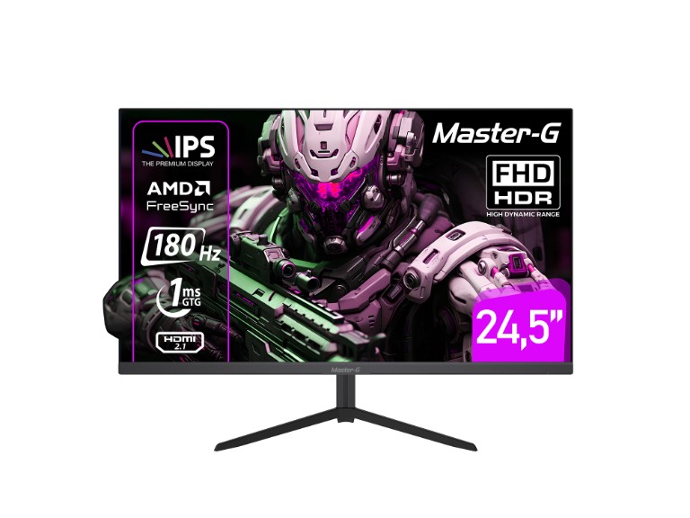 Monitor Gamer 24.5 pulg. FHD Master-G