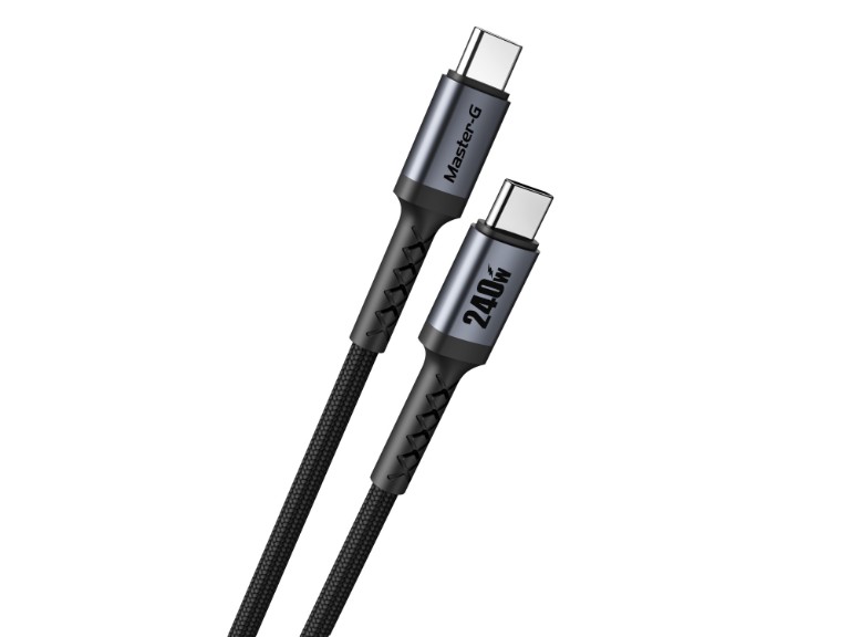Cable de Carga Rapida Usb-C a C Antinudos Master-G