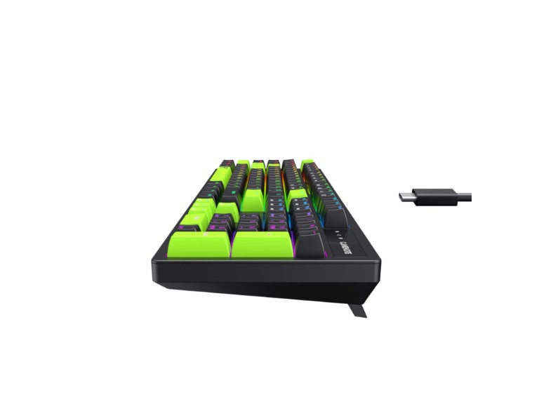 Teclado Gamer Mecanico Havit Negro