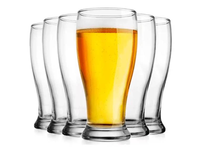 Set 6 vasos Cerveceros 340cc Bucarest