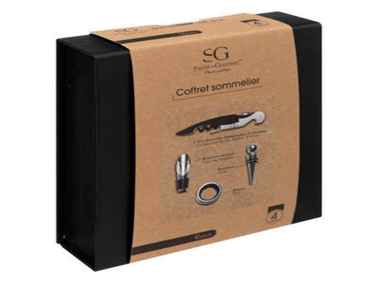 Kit de Vino 4 piezas Lux