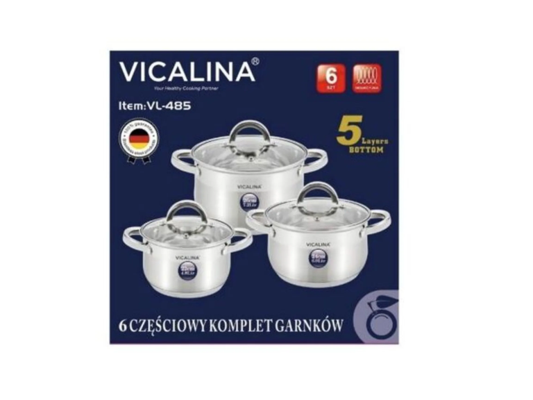 Set de Ollas Bateria de Cocina 6 Piezas 