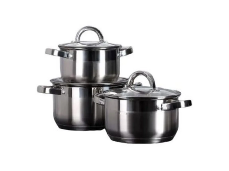 Set de Ollas Bateria de Cocina 6 Piezas 