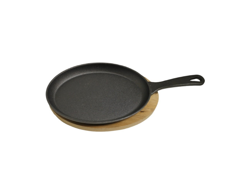 Sartén Fajita Fierro Fundido Black Bull