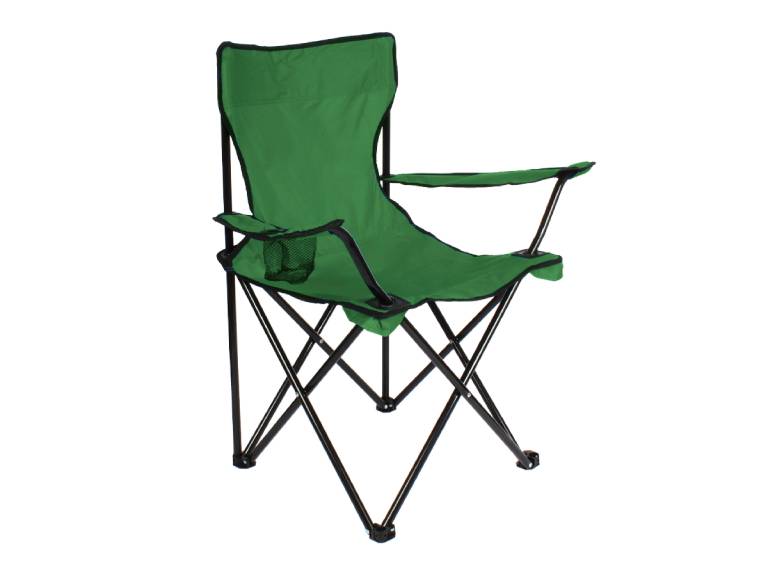 Silla plegable de Camping Verde