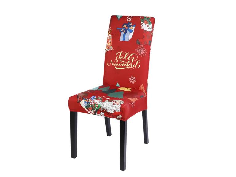 Set 6 piezas Cubre Silla Varios Diseños Navidad