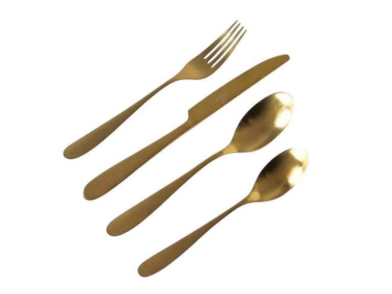 Set Cuchillería Gold 24 Piezas Krons