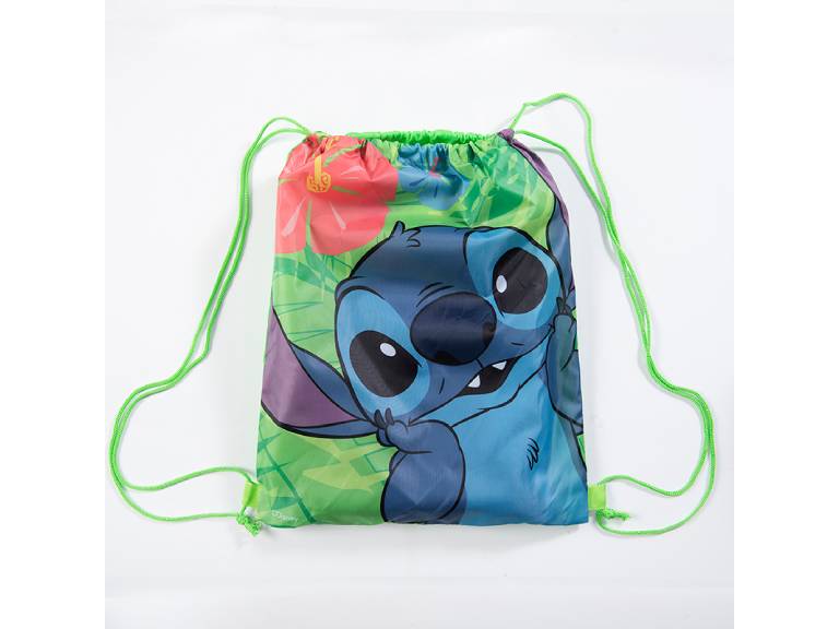 Toalla con Bolso Stitch Cute