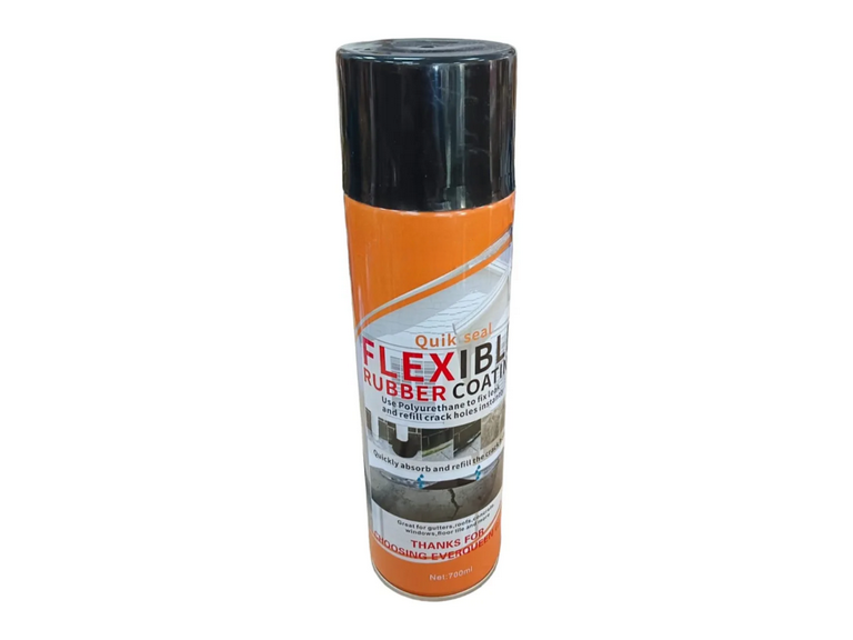 Sellador Instantáneo Fuga Agua Techo Tubería Aerosol 700 ML Negro