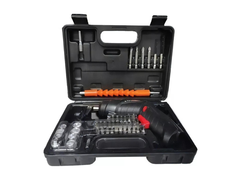 Maleta Taladro Destornillador Inalámbrico 3.6 V 45