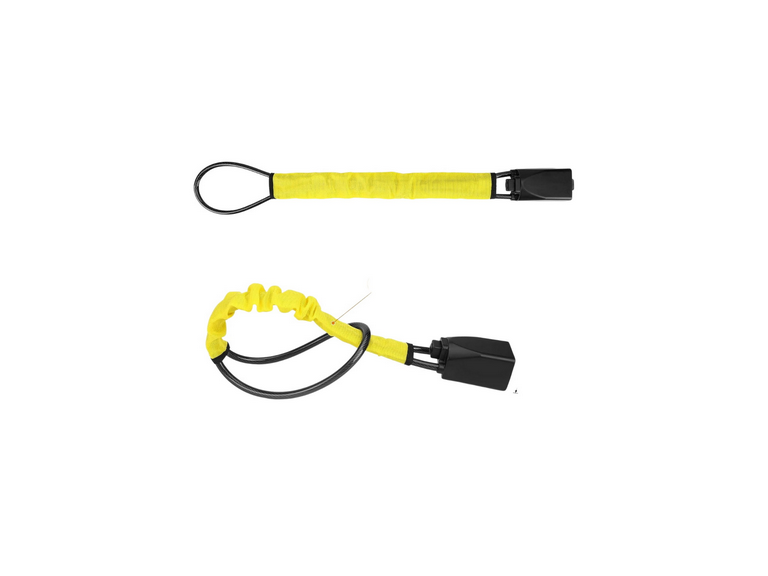 Bloqueo Volante Automóvil Cinturón Seguridad Amarillo