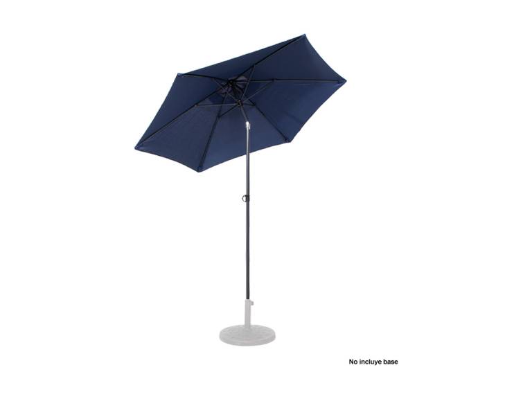 Quitasol redondo Twist 2M Azul Marino