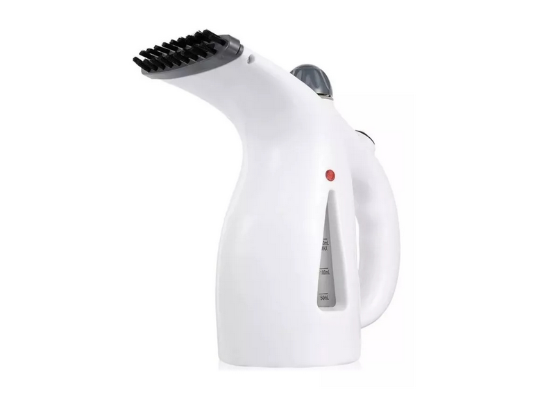 Plancha Vapor Vertical Ropa 4 En 1 Vaporizador Sauna Facial Blanca