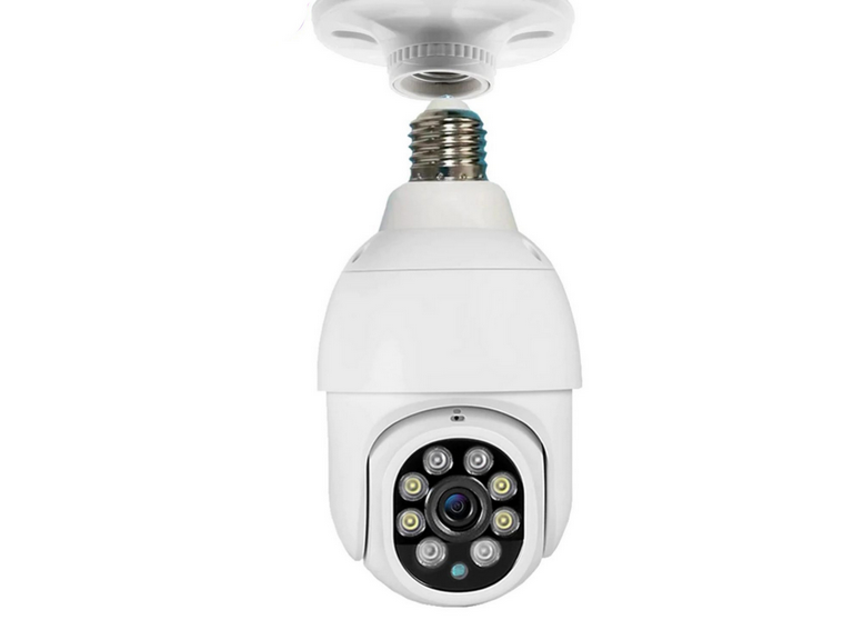 Cámara IP Ampolleta WIFI Seguimiento 360 grados