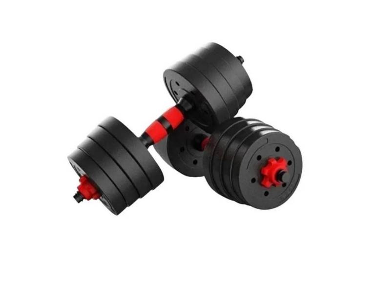 Set Mancuernas Pesas 15 KG Fitness Ajustables