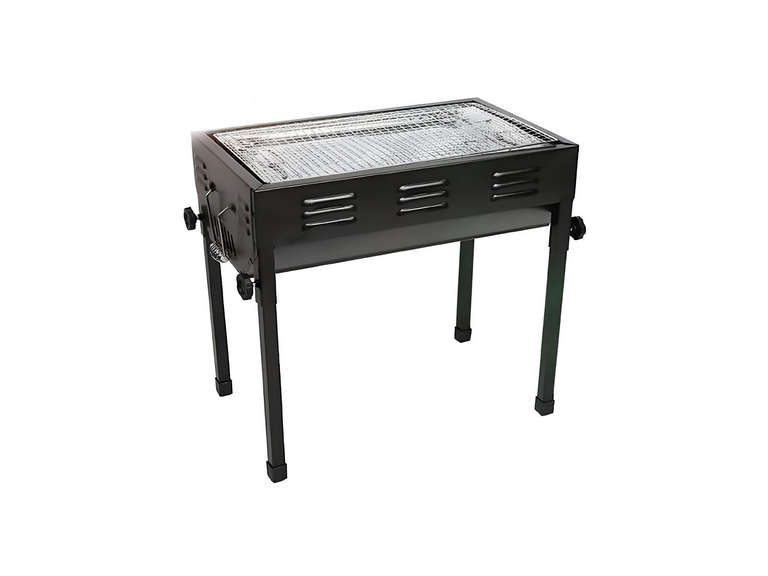 Parrilla Brasero Plegable Portátil Asado 48x48.5x30 cm