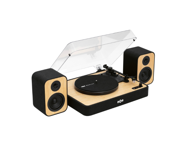 Tornamesa Bluetooth Revolution Con Parlantes Marley