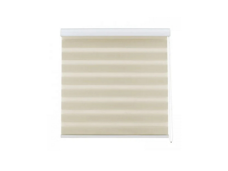 Cortina Roller Persiana Dúo Beige 120x220
